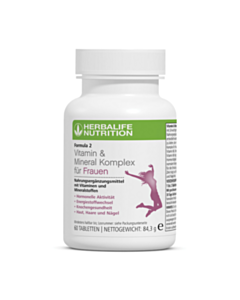 Herbalife Vitamine Formula 2 Vitamin & Mineral Komplex für Frauen 84,3 g