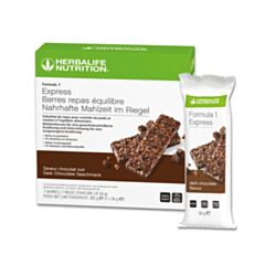 Herbalife Riegel Formula 1 Express Dark Chocolate 7 × 56 g
