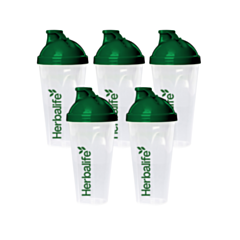 Herbalife Shaker 400 ml, 5 Stück