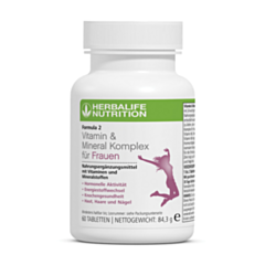 Herbalife Vitamine Formula 2 Vitamin & Mineral Komplex für Frauen 84,3 g